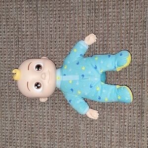 JJ Cocomelon 8" doll. He sings and talks   in great condition